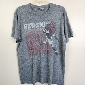 Junk Food Mens Washington Redskins Short Sleeve Crewneck Tee Large